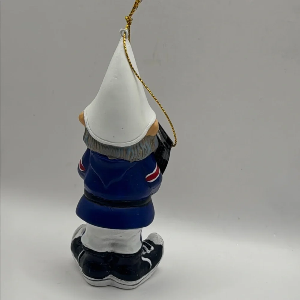 NFL NY GIANTS Team Gnome Ornament - Blue and White